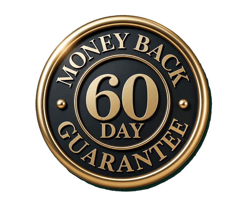 Purisaki 60-day Money Back Guarantee
